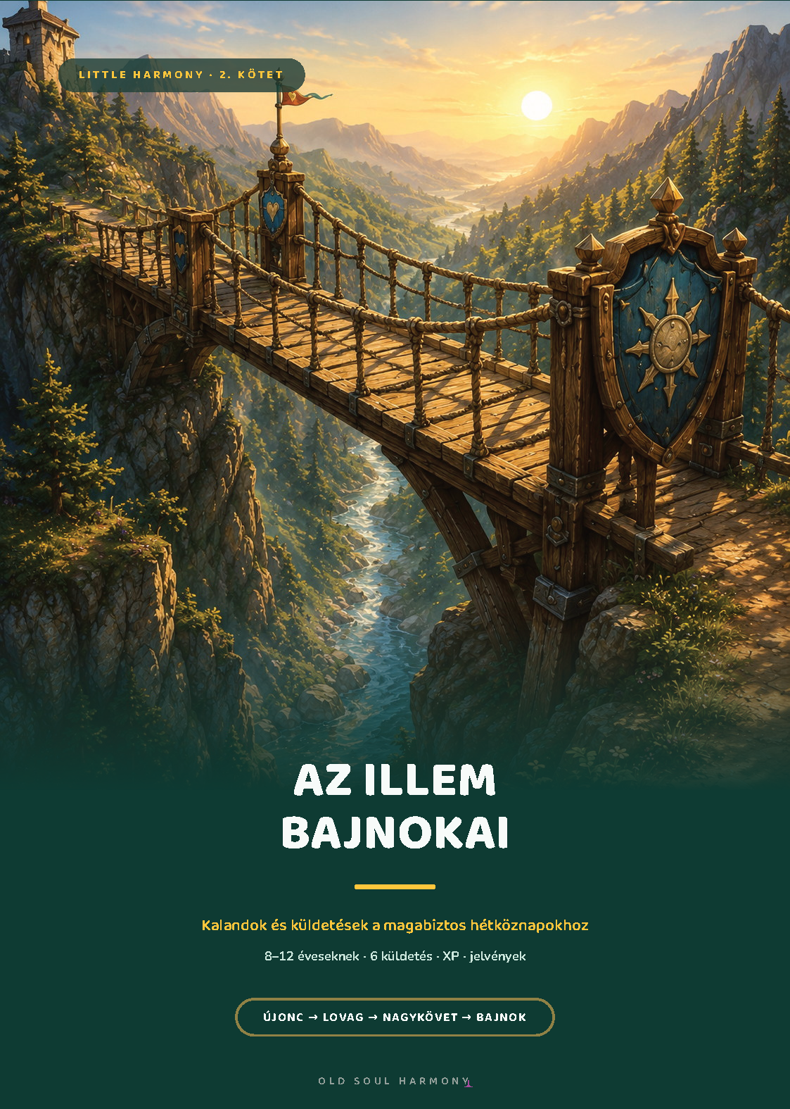 Az Illem Bajnokai — Illemtan munkafüzet (8–12 év) 🌿
