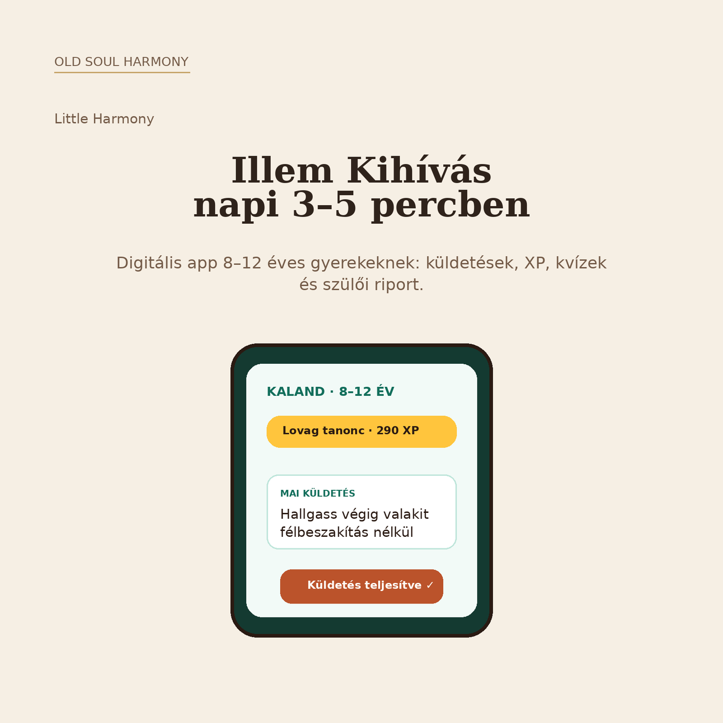 30 napos Illem Kihívás gyerekeknek | Little Harmony app